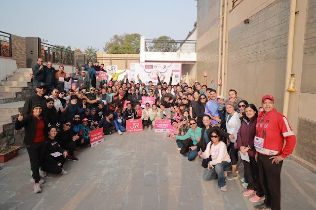 एयू जयपुर मैराथन 2026 का प्रोमो रन बना फिटनेस का भव्य उत्सव